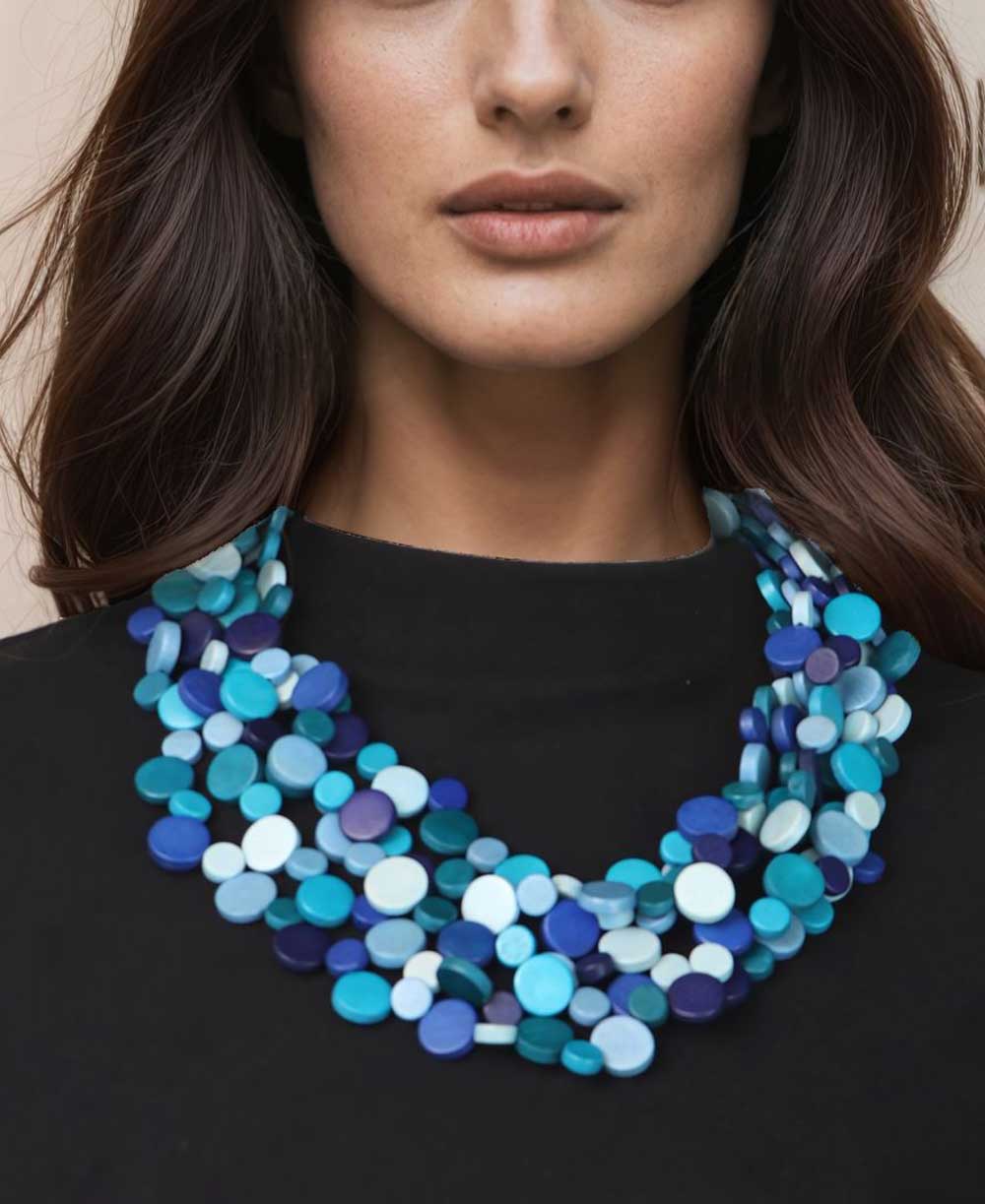 Ocean Shades Multi Layer Necklace