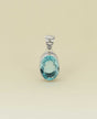 Bali-made-sterling-silver-blue-topaz-pendant