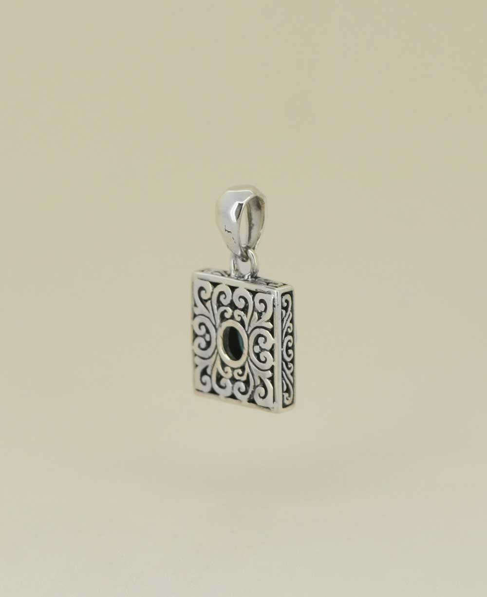 Filigree Pendant Silver