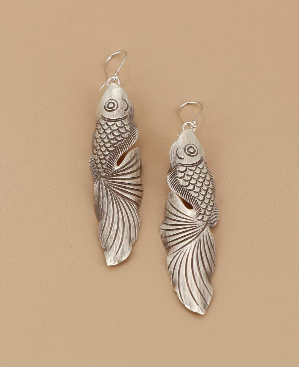 Artisan Made Hilltribe Silver Earrings