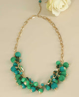 Green Beaded Necklace