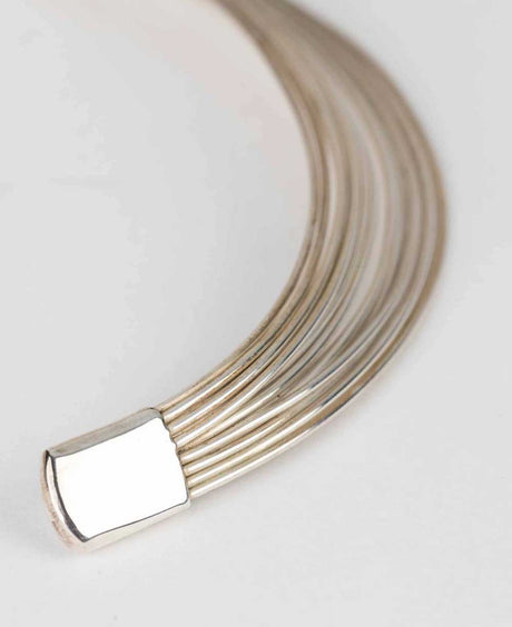 Minimalist Brass Choker Necklace