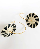 Hand-woven earrings