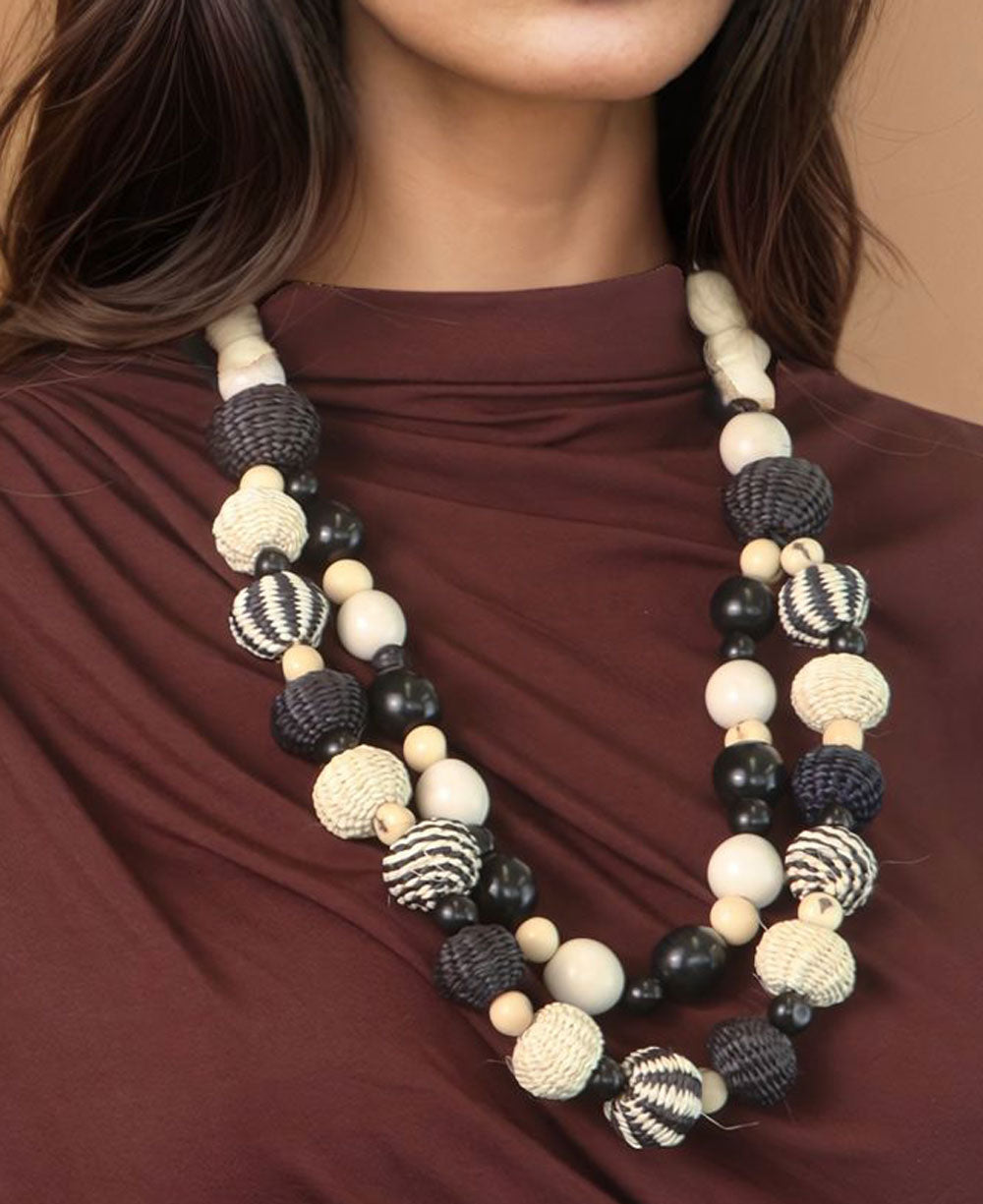 Iraca Beaded Necklace