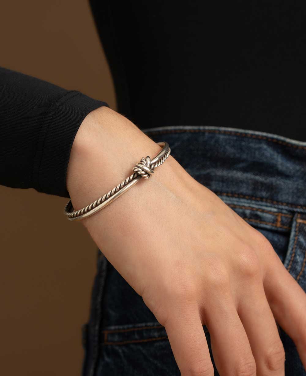 Silver Knot Bracelet