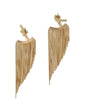 Two way waterfall earrings with tassel