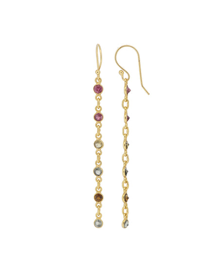 Dainty Tourmaline Earrings