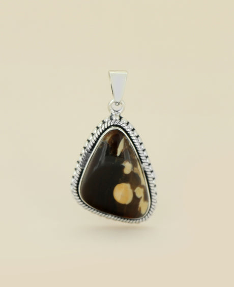 Peanut wood jasper pendant