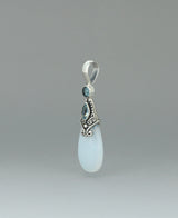 Sterling silver pendant in Opalite