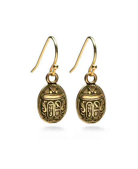 Scarab Earrings