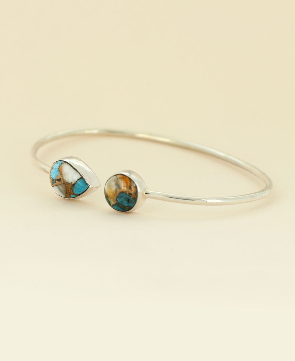 Turquoise Spiny Oyster Bracelet