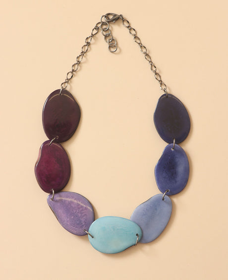 Sustainable tagua jewelry with adjustable lobster clasp