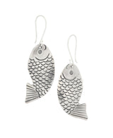 Hilltribe artisan silver earrings