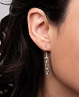 Delicate gold plated filigree earrings