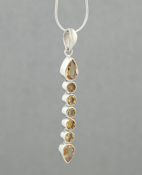 Citrine Gemstone Pendant