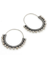 Orb Hoop Earrings