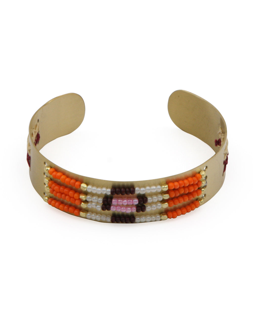 Beaded Cuff Bracelet