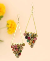 Multi colored earrings