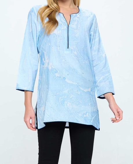 Blue Cotton Tunic