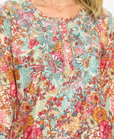 Floral Garden Design Tunic