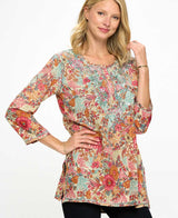 Floral Gardens Tunic