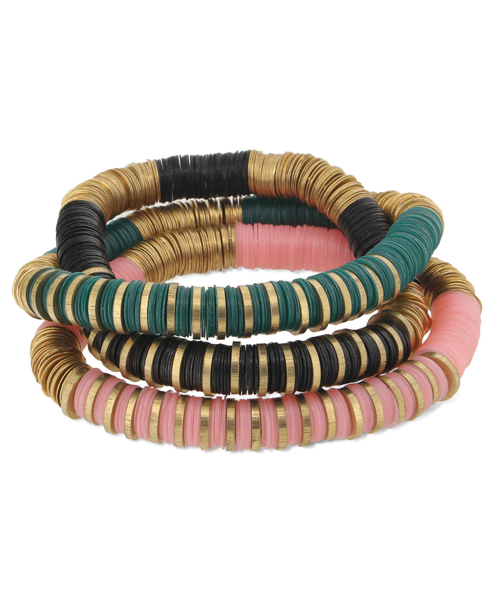 Silk Wish Bracelets Set of Two, Matching Bracelet, Small Jewelry