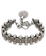 Pewter Swirl Bracelet