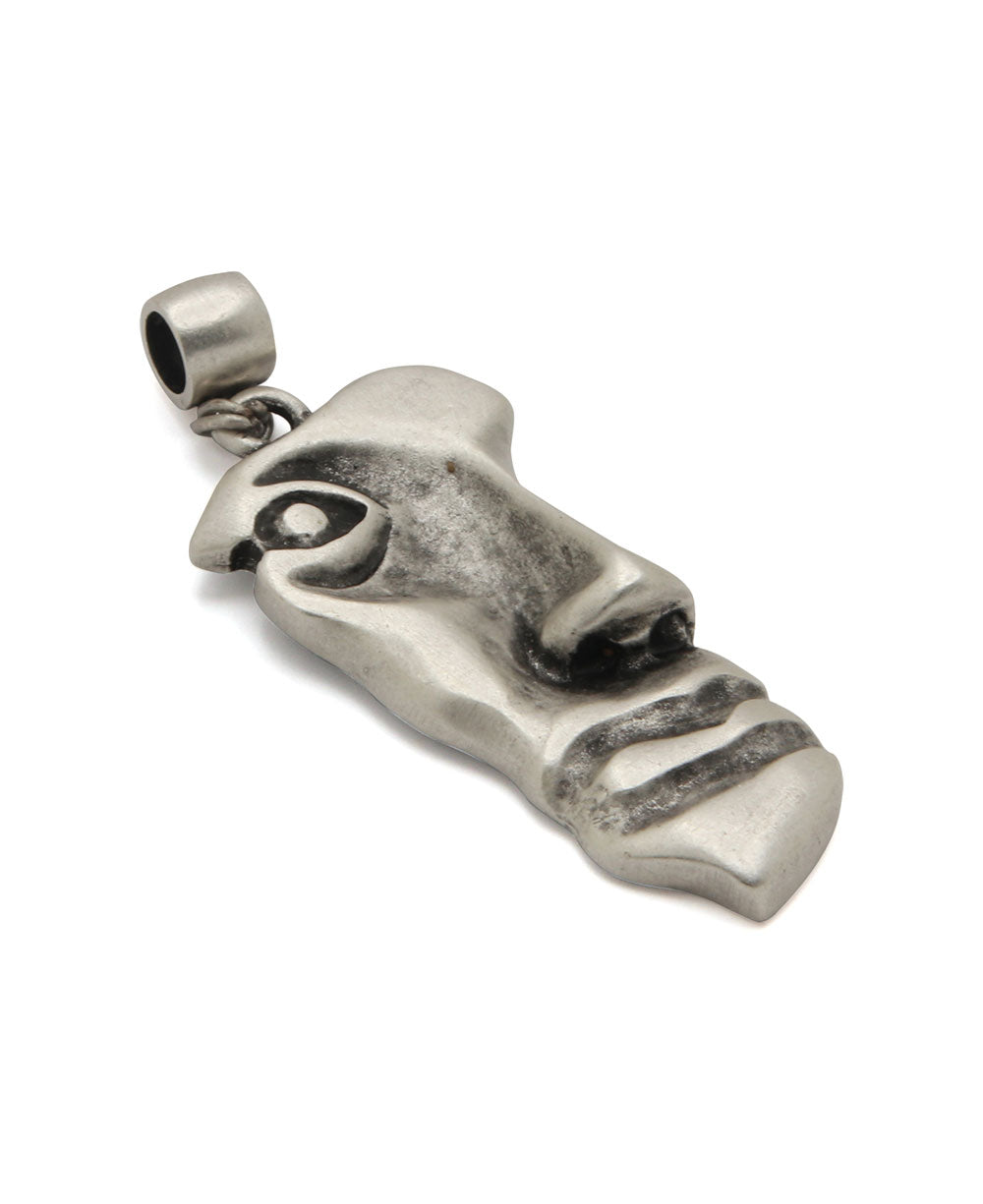 Pewter Face Pendant