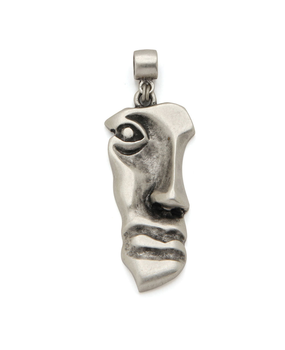 Pewter Face Pendant