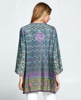 Printed Silk Tunic