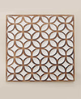 Flower of life wood trivet