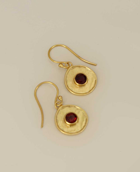 Garnet Earrings