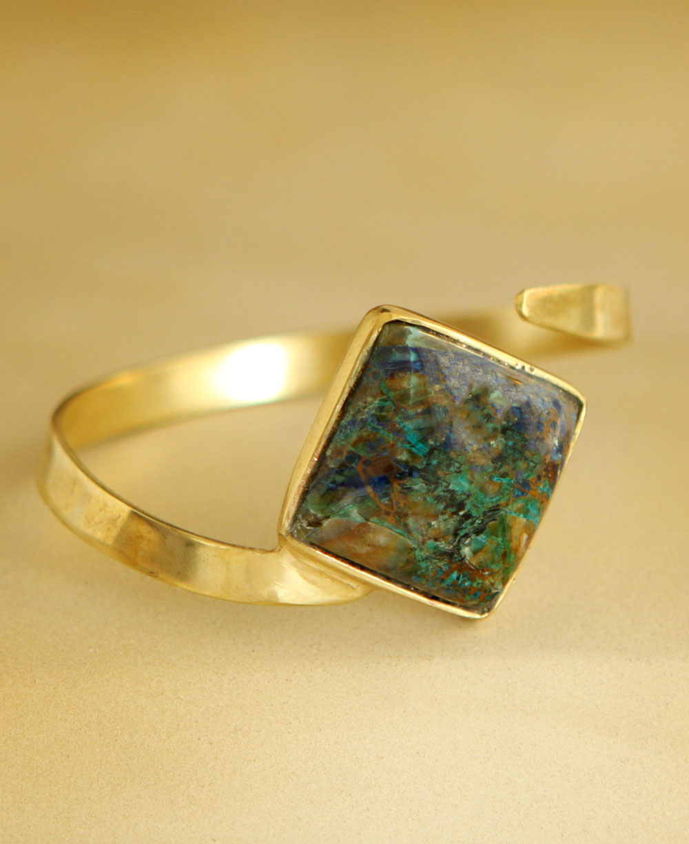 Gemstone Cuff Bracelet