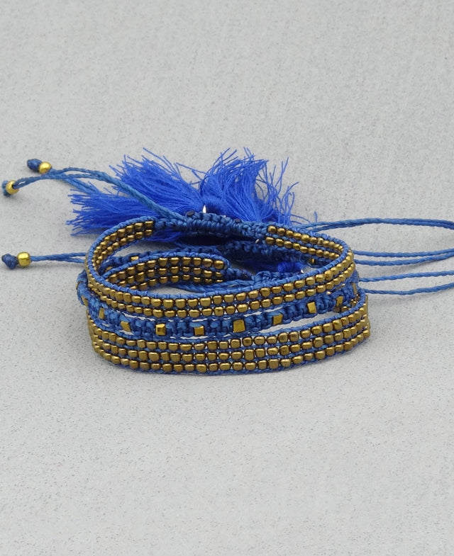 Beaded Tassel Bracelet