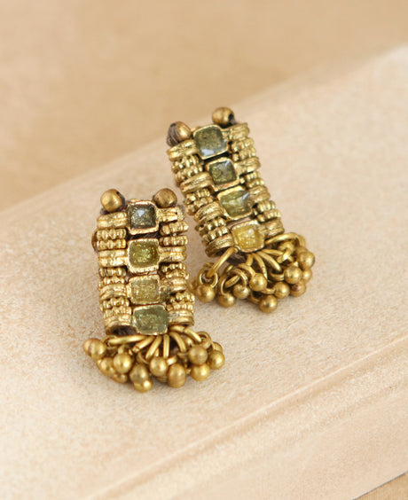 Golden Shimmy Earrings