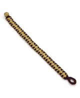 Gold Weave Bunee Bracelet