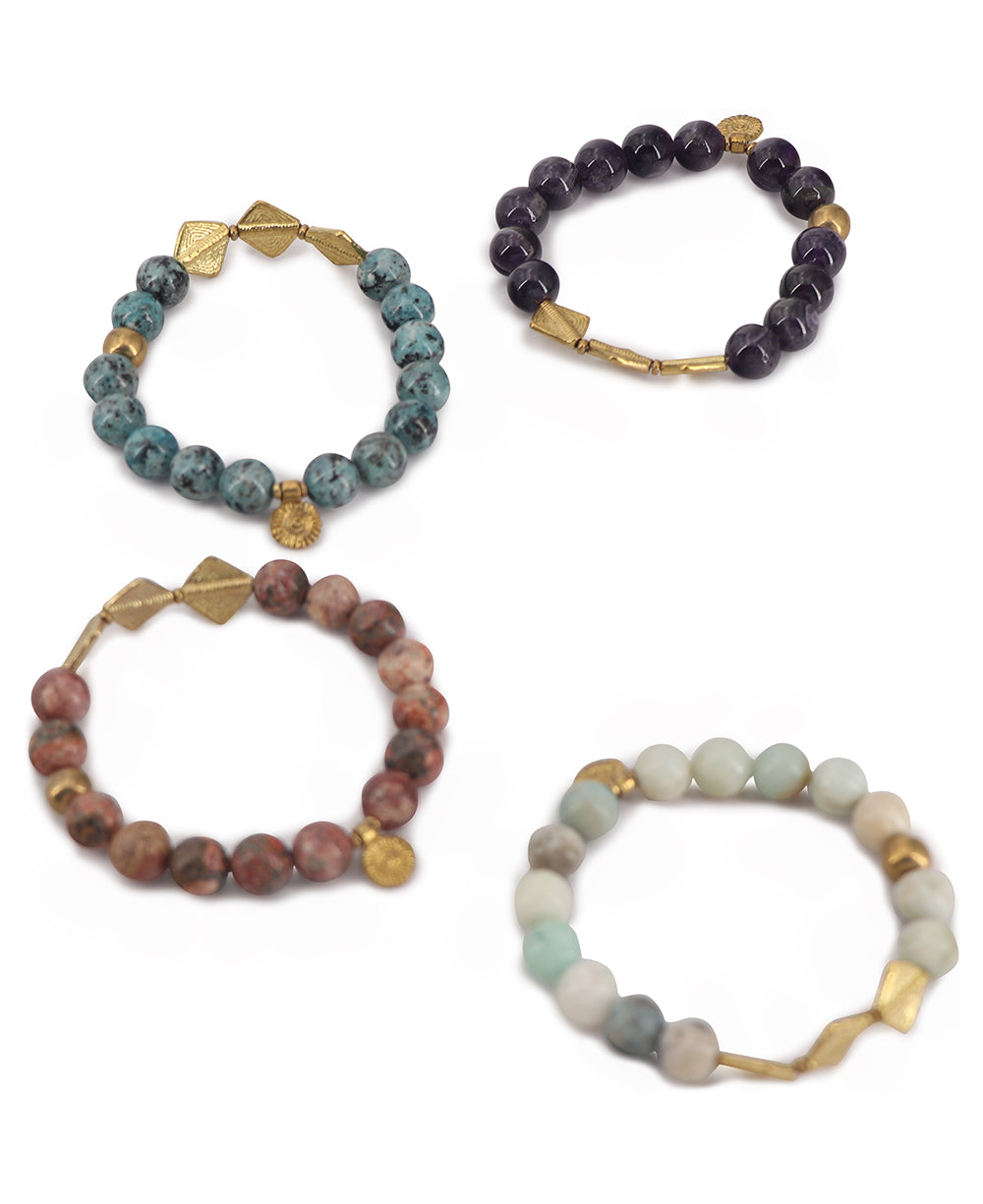 Gemstone Beads Bracelets