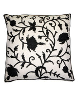 Embroidered Throw Pillow