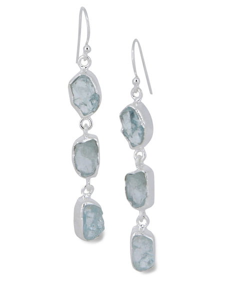 Aquamarine Dangle Earrings