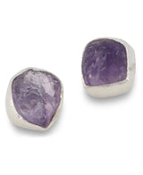 Amethyst Stud Earrings