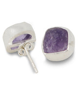 Amethyst Stud Earrings