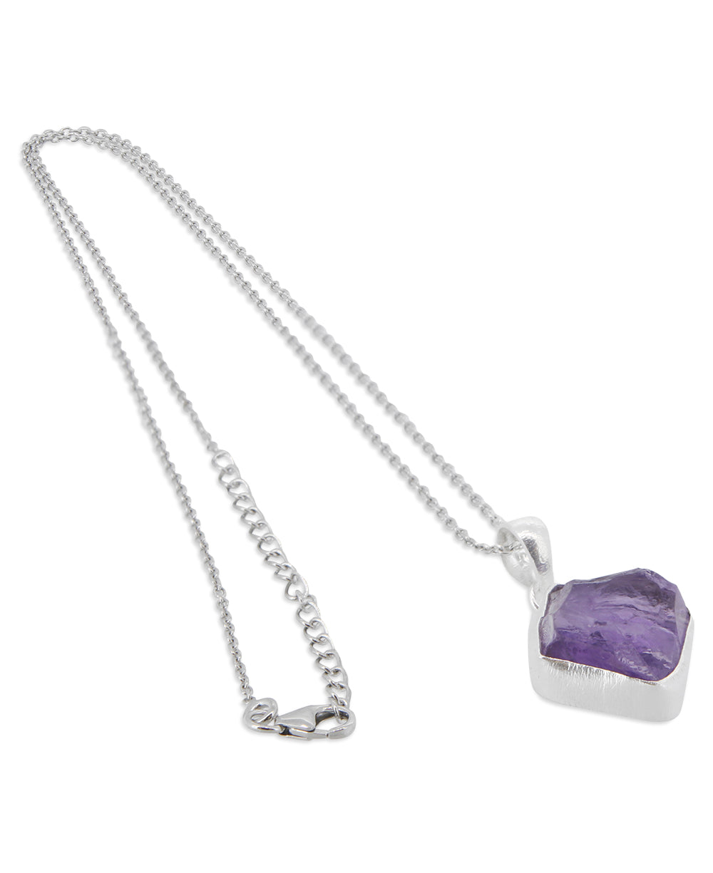 Amethyst Crystal Necklace