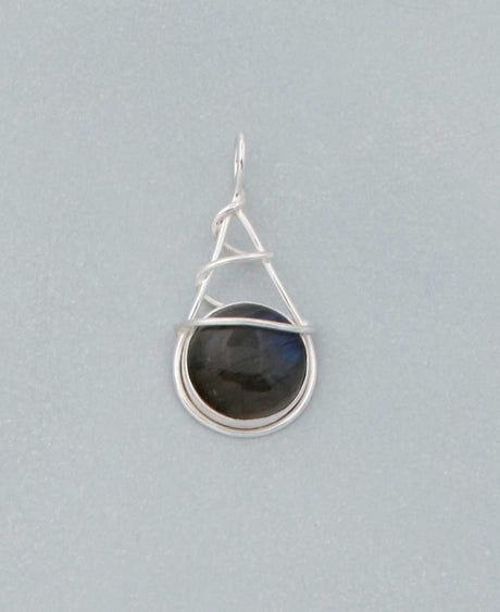 Sterling Silver Wrap Pendant