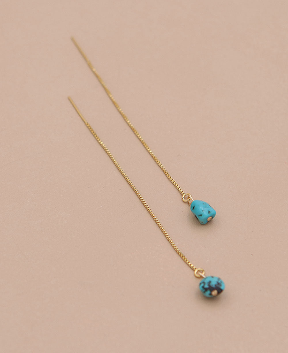 Turquoise Threader Earrings