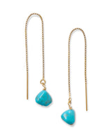 Turquoise Threader Earrings