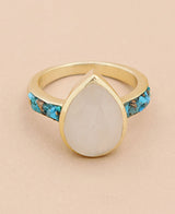 Moonstone ring