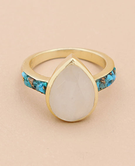 Moonstone ring