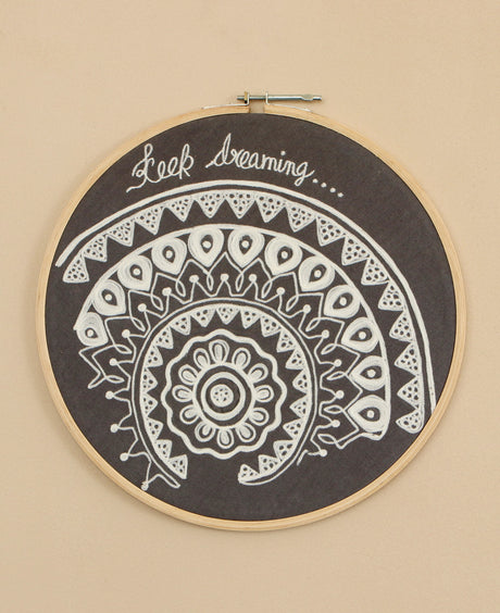 Embroidered Hoop Art