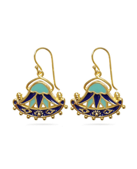 Lotus Earrings