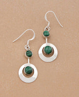 Gemstone Kinetic Earrings